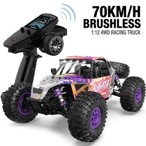 EPT 1:12 Camion RC tout-terrain sans balais - 70KM/H Haute vitesse 4x4 Voiture de course entièrement proportionnelle Modèles de véhicules de loisir de qualité professionnelle - Product Image 1