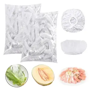 Household Elastic Food Storage Covers Disposable PE Plastic Bowl Plate Cover