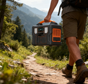 Portable 299.7Wh Power Supply With 300W <b>Solar</b> <b>Generator</b> for Camping Family Outdoor Featuring MPPT Controller 300 Pure Sine Wave - Product Image 4