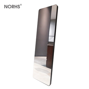 Factory Wholesale Modern Large <strong>Rectangle</strong> Floor <strong>Mirror</strong> Black Metal Frame Eco-Friendly Handmade Home Bedroom Bathroom <strong>Wall</strong> <strong>Mirror</strong> - Product Image 5