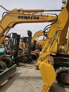 Mini-excavatrice sur chenilles Komatsu PC56 d'occasion, excavatrice compacte Komatsu PC56 d'origine, faible nombre d'heures de travail, bon état, à vendre - Product Image 5