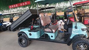 Nouvelle voiturette de <span class=keywords><strong>golf</strong></span> électrique tout-terrain à deux places avec moteur 48V 5KW, suspension surélevée, construction en acier pour le <span class=keywords><strong>golf</strong></span> - Product Image 2