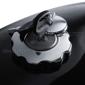 Réservoir d'essence universel Cafe Racer de 10 L (2,6 gallons) avec bouchon en fer épais et robinet pour YAMAHA HONDA KAWASAKI Cafe Racer - Product Image 5