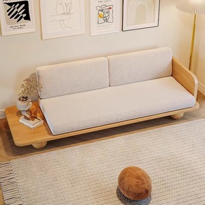 Hiện đại sang trọng vuông ba chỗ ngồi rắn gỗ ngoài trời <span class=keywords><strong>sofa</strong></span> Set-khách sạn biệt thự căn hộ trường học sử dụng phòng khách-Bền & thân thiện với môi - Product Image 3