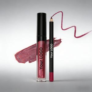 ชุดลิปสติกและดินสอเขียนขอบปากเนื้อแมทท์สุดหรู ผลิตตามสั่ง MOQ ต่ำ รับผลิตแบรนด์ส่วนตัว - Product Image 5