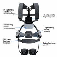 Exosquelette industriel Y20 pour la taille, support de levage 20 kg, modes assistés par IA, en fibre de carbone légère pour la manutention des matériaux