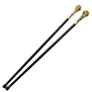 <span class=keywords><strong>Bastone</strong></span> in Lega a 3 Sezioni con Punta in Gomma e Manico in Resina dal Design di Lusso per Passeggiate Attività all'Aperto Cosplay di Halloween e Spettacoli Teatrali - Product Image 3