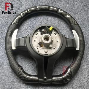 Volant chauffant en fibre de carbone personnalisé pour BMW F 1 2 3 4 Series M Sport F20 F21 F22 F44 F30 340i F31 F34 335i <span class=keywords><strong>Gt</strong></span> F32 F33 F36 - Product Image 6