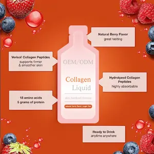 Éclairage blanchissant de haute qualité boisson au collagène liquide beauté blanchiment de la peau boisson liquide au collagène