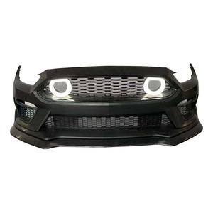 Grille de pare-chocs avant style <span class=keywords><strong>Mach</strong></span> 1 avec éclairages d'accentuation pour kits carrosserie <span class=keywords><strong>Ford</strong></span> <span class=keywords><strong>Mustang</strong></span> S550 non peints 2015-2017 - Product Image 6