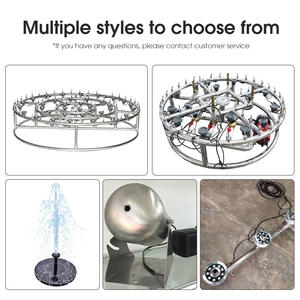 Nouvelle Fontaine Musicale d'Extérieur en Acier Inoxydable à LED 7 Couleurs, Conception Tendance, Petite Fontaine pour Hôtels, Parcs et Centres Commerciaux, Prix Bas - Product Image 3