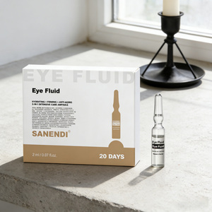 Sérum à l'acide hyaluronique, peptides, glutathion, hydratant, réparateur pour la peau autour des yeux, éclaircissant le teint, OEM, marque privée - Product Image 5