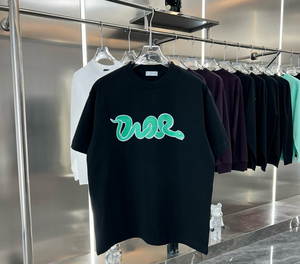 T-shirts de <span class=keywords><strong>marque</strong></span> de <span class=keywords><strong>luxe</strong></span> personnalisés pour hommes et femmes avec impression numérique de logo 3D. T-shirts de créateurs pour la vente en gros. - Product Image 4
