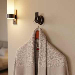 Modern Wall Hook for Bedroom and Walk-in Closet Heavy Duty Coat Robe Hook - Product Image 1