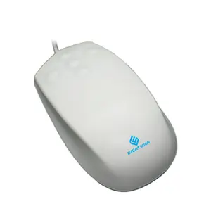 Sıcak satış IP68 Touchpad yıkanabilir su geçirmez lazer kauçuk silikon tıbbi endüstriyel fare korumak