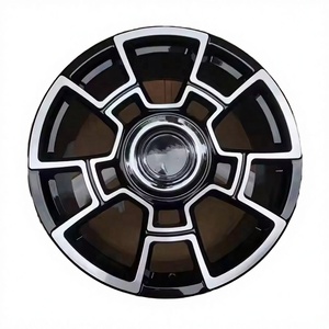 Cerchio in Lega Forgiato Personalizzato 20 Pollici 9j 10j Sfalsato 5X120 Nero Lucido ET 30mm per Auto di Lusso - Product Image 3