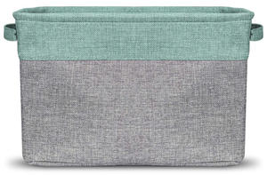 Maison Décoratif Panier <span class=keywords><strong>Rectangulaire</strong></span> Tissu Bacs De Rangement Organisateur Panier avec Poignées - Product Image 4