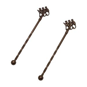 ที่กวน<span class=keywords><strong>ลิง</strong></span>สแตนเลสแบบปรับแต่ง304ได้ชุดไวน์โลหะสำหรับค็อกเทลบาร์สำหรับใช้ในบ้าน - Product Image 6