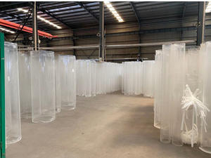 Hoogtransparante PMMA/Acryl buizen: extrusie, snijwerk, op maat gemaakte lengtes voor buitenconstructies, luxe zwembaden en aquaria - Product Image 3