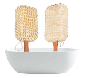 Brosse de bain en <span class=keywords><strong>bambou</strong></span> personnalisée pour soins personnels de beauté OEM marque privée Spa <span class=keywords><strong>chaume</strong></span> cactus sisal - Product Image 3