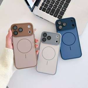 Custodie Protettive Magnetiche per Telefono in TPU+PC con Pellicola per Obiettivo a Fori Precisi, Delicate sulla Pelle, per iPhone/Samsung/Redmi, <span class=keywords><strong>Ufficiali</strong></span> della Fabbrica BAILI - Product Image 4