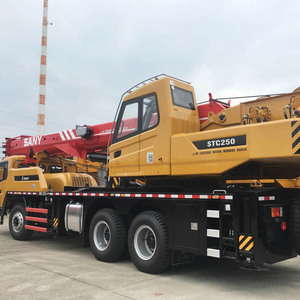 Sany Used Truck Lifting Crane Factory Direct 25ton STC250 85ton Rt85 China Rough All Terrain Truck Crane - Product Image 3