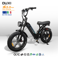 Vélo Électrique Urbain Italien Design Moped, Moteur 250W de Puissance Maximale, Batterie Étanche 48V 16.7Ah, Kit Garde-Boue Avant et Arrière, Siège Confortable, E-Bike Q8