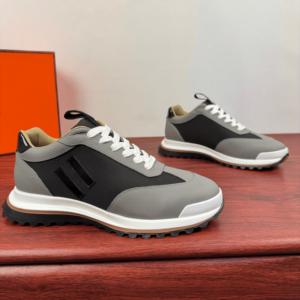 Comfort Cushioning Anti Abrasion Retro Sneakers Mens Modern Panel Construction Casual Shoe Daily Trips Outdoor <b>Activities</b> - Product Image 2