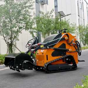 Skid Steer <span class=keywords><strong>Loader</strong></span> dengan Alat Pengolah Tanah yang Kuat - Satu Mesin untuk Berbagai Pekerjaan Lanskap - Product Image 4
