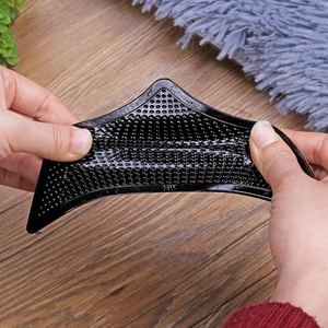 4 pièces de coussinets antidérapants pour coins, réutilisables, antidérapants pour tapis, patchs antidérapants, triangle lavable, <span class=keywords><strong>adhésif</strong></span> pour tapis, bande adhésive, autocollant - Product Image 3