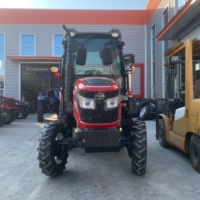 Tractor Agrícola de 50-240HP con Caja de Cambios Automática y Bomba, Cabina con Aire Acondicionado, Uso Pesado para Arado y Transporte, Mejor Precio