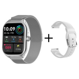 2024 impermeable moda precio barato hombres mujeres Fitness Tracker Reloj Inteligente Reloj inteligente con <span class=keywords><strong>2</strong></span> correas - Product Image 4