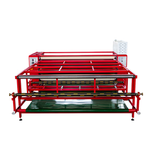 New kích thước lớn thương mại Máy ép nhiệt thăng hoa Con lăn máy truyền nhiệt mô hình 800*1900 2.5m bảng cho in ấn - Product Image 2