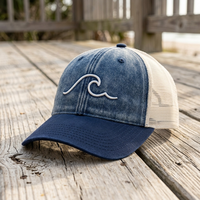 Nuevas Gorras Trucker Unisex de Alta Calidad, 6 Paneles, Visera Plana Curvada, Corduroy, 100% Poliéster, Deportivas, Suaves, con Letras 3D