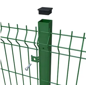 2024 // 易于组装的防水3D焊接线网金属栅栏板/弯曲/花园农场安全栅栏