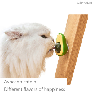 Juego de bolas de juguete interactivo duradero para gatos, hierba gatera de fruta de agallas altamente interactiva con Limpieza de dientes de aguacate, bolsa empaquetada de Material plástico/ - Product Image 3