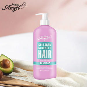 <strong>Happy</strong> Angel Home Use Hair Straightening Keratin Kit Brazil Keratin After Daily Care <strong>Natural</strong> Hair <strong>Shampoo</strong> and Conditioner - Product Image 1