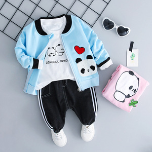 Costumes indiens pour enfants, vêtements de créateur pour enfants, t-shirt panda et pantalon afghan, ensemble de décoration pour baby shower - Product Image 5