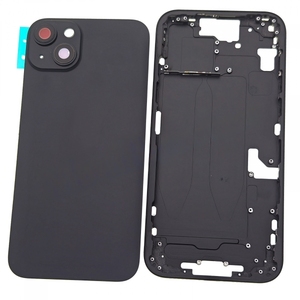 Boîtier central noir avec coque arrière pour iPhone 15 Plus - Product Image 1