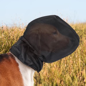 Dog Muzzle Breathable <b>Protective</b> Face <b>Shield</b> For Outdoor Hiking And Adventures Size M L XL Solid Color - Product Image 4