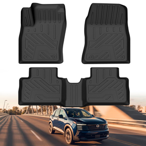 แผ่นรองพื้นรถยนต์ 3 มิติ สำหรับ <span class=keywords><strong>NISSAN</strong></span> <span class=keywords><strong>Kicks</strong></span> 2025 ทุกสภาพอากาศ อุปกรณ์ตกแต่งภายในรถยนต์ ป้องกันการลื่น กันน้ำ พร้อมแผ่นรองท้ายรถ - Product Image 3