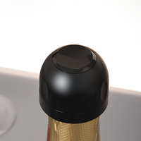Promoción: Mini Tapón de Botella de Champán de Silicona Plástica Brillante, Novedoso y Divertido, para Whisky, Uso Diario, Especial