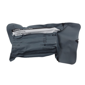 Pansement d'urgence pour traumatismes, pansement stérile gris de 6 pouces pour le contrôle des hémorragies, équipement de survie en plein air - Product Image 1