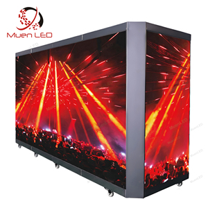 ZD-I-1.95 HD 4K Led Reception <b>Display</b> Indoor Mobile Led <b>Display</b> Foldable Led DJ Booth for <b>Table</b> Advertising Information - Product Image 1