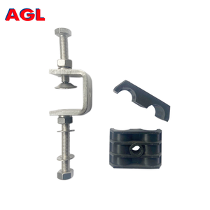 Double Hole Cable <b>Clamp</b> Feeder <b>Clamps</b> 2*16-17mm Power Cable <b>Clamp</b> Double Hole Cable <b>Clamp</b> Feeder <b>Clamps</b> 2*16-17mm - Product Image 5
