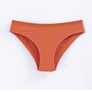 Culottes sexy taille basse sans couture en tricot pour femmes européennes et américaines 2024, 40 % coton peigné, confortables, écologiques, ODM - Product Image 3