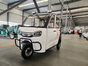 Tricycle fermé étanche à la pluie pour le tricycle électrique de pousse-pousse de cabine <span class=keywords><strong>d</strong></span>'utilisation familiale de passager - Product Image 3