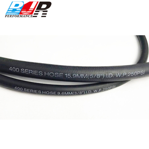 BJR Racing AN4 - AN12NBR/CPE 柔性燃油箱软管 黑色推锁式 - Product Image 2