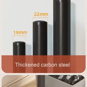 Giá sỉ, giá rẻ, giá gốc, giá ưu đãi: Giá treo quần áo, giá để đồ bằng kim loại đơn giản, có bánh xe, kiểu dáng hiện đại, bán buôn - Product Image 4