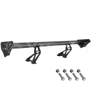 53inch Lightweight <strong>GT</strong> Rear Trunk Wing <strong>Spoiler</strong> Aluminum Black Universal Rear Wing <strong>Spoilers</strong> Streamline Deck - Product Image 6